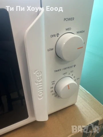 Микровълнова фурна COMFEE' 700W 19L компактен дизайн, InverTech, снимка 6 - Микровълнови - 50686583