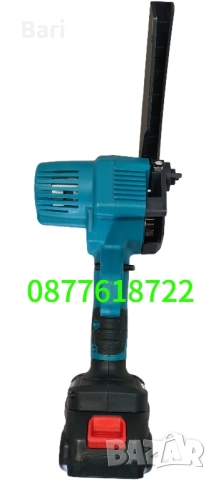 Акумулаторен верижен безчетков мини трион(резачка) 21v, снимка 4 - Градинска техника - 50071910