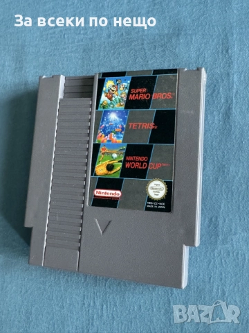 Super Mario Bros , Tetris , Nintendo World Cup , дискета за Nintendo NES, снимка 2 - Игри за Nintendo - 55886349
