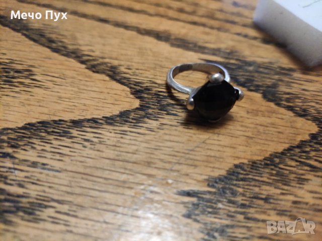 Сребърен пръстен (102), снимка 5 - Пръстени - 39722327