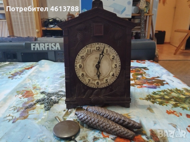 Часовник Кукувица за ремонт, снимка 5 - Антикварни и старинни предмети - 52157639