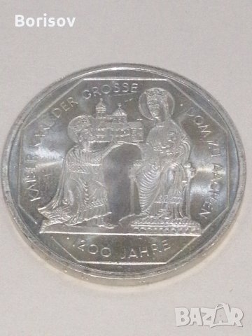 10 юбилейни немски сребърни марки , снимка 4 - Нумизматика и бонистика - 31775817