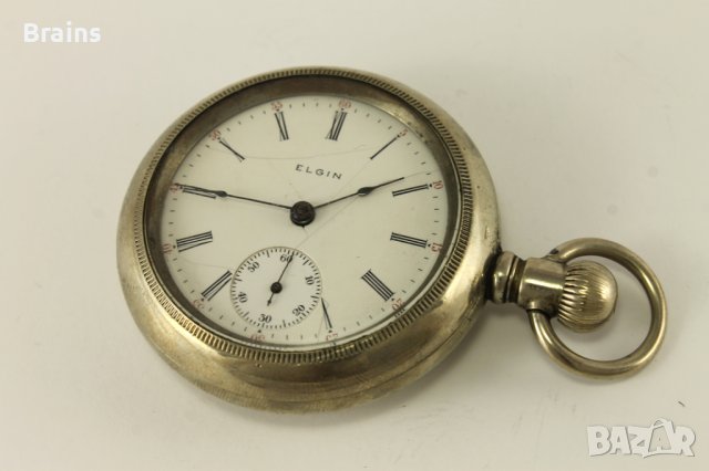 1905 Америкаснки Джобен Часовник ELGIN, снимка 5 - Антикварни и старинни предмети - 37723344