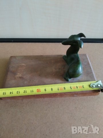 стара бронзова  статуетка-сърна , снимка 3 - Други ценни предмети - 39530642