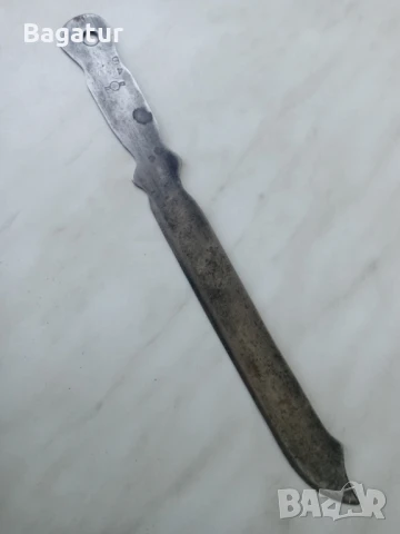 Стар руски нож, заготовка,маркировки