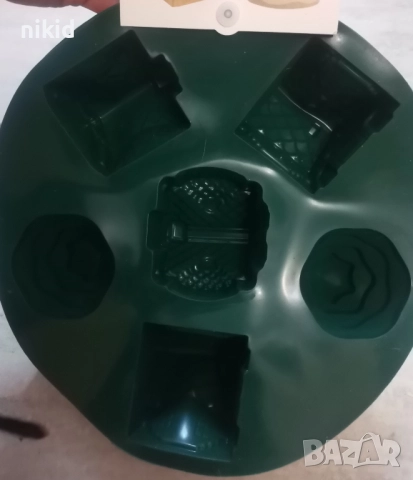 3D Коледни къщи къщички къща бор борче борчета елхи елха скалички силиконов молд форма силиконова , снимка 3 - Форми - 52542593