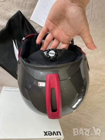 Uvex Jakk+ Ски каска, 59-62 cm, снимка 3 - Зимни спортове - 48059183