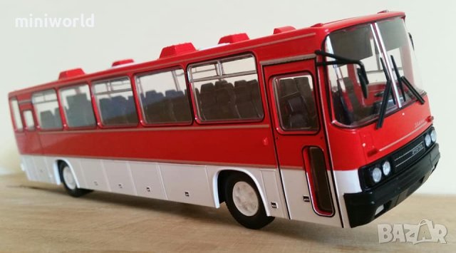 Ikarus 250.59 туристически автобус 1977 - мащаб 1:43 на Наши Автобуси моделът е нов в блистер Икарус, снимка 8 - Колекции - 42891210