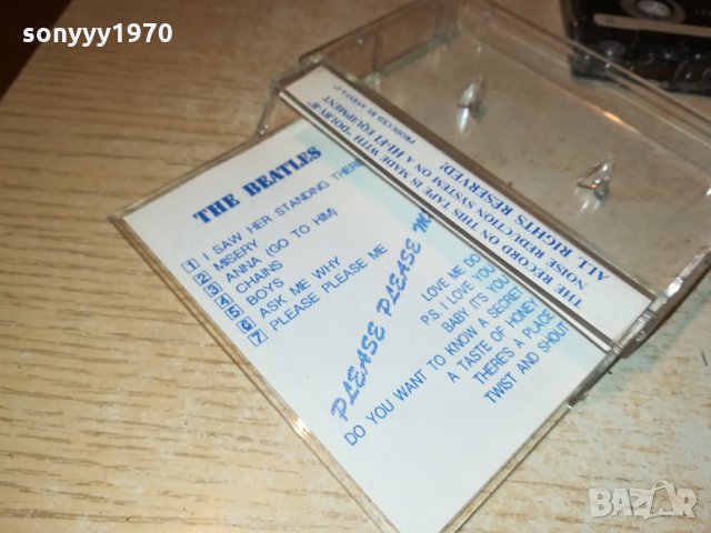 BEATLES-PLEASE PLEASE ME-КАСЕТА 3112211902, снимка 9 - Аудио касети - 35285972