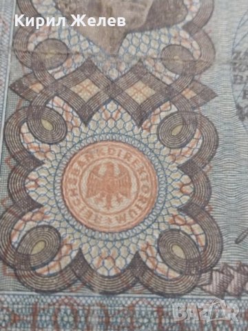 Райх банкнота -  Германия - 100 марки / 1920 година - 17900, снимка 7 - Нумизматика и бонистика - 31019842