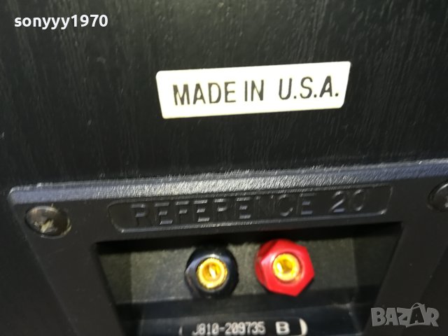 INFINITY REFERENCE 20-MADE IN USA-ВНОС SWISS 1209231614G, снимка 13 - Тонколони - 42166575