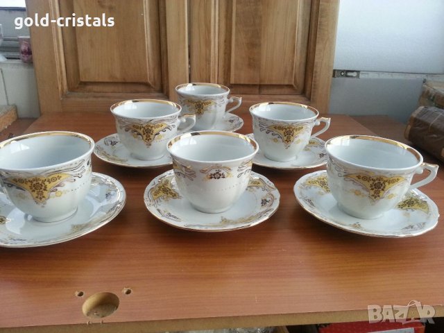 Стар български порцелан чаши за чай кафе, снимка 6 - Антикварни и старинни предмети - 33817732