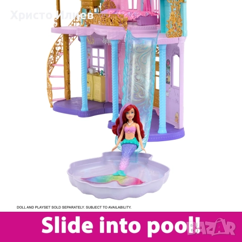 Disney Princess Замък на принцесите Къща за Кукли Музикален Дисни, снимка 3 - Кукли - 52826542