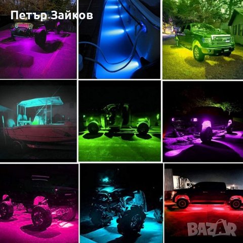 светлини с двойно дистанционно музикален режим, снимка 3 - Друга електроника - 39493652