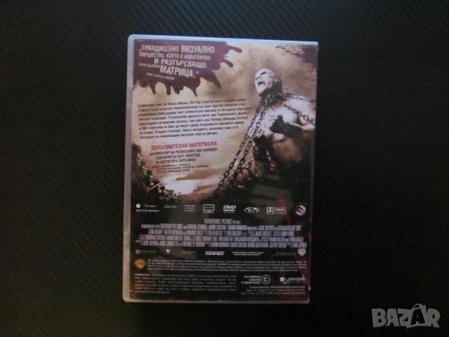300 DVD филм Леонид война Гърция Спарта Персия войни дисциплина битка Термопили военно дело войници, снимка 3 - DVD филми - 54070982