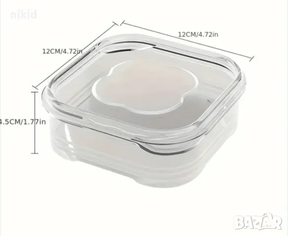 Комплактна пластмасова кутия за храна храни запазване свежест на продукти, снимка 5 - Кутии за храна - 49394665
