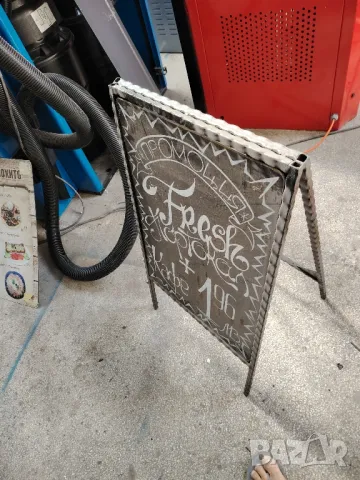 стойка за меню от ковано желязо , снимка 5 - Обзавеждане за заведение - 47805330