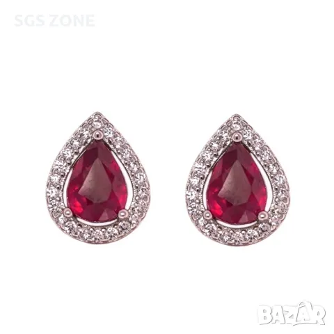 Сребърен Пръстен с Рубин/Син Сапфир/Жълт Сапфир, снимка 11 - Пръстени - 49870852