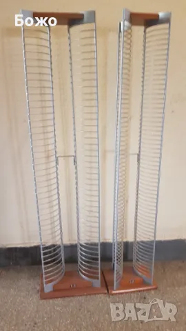 Стойка за CD и DVD, снимка 2 - CD дискове - 48599725