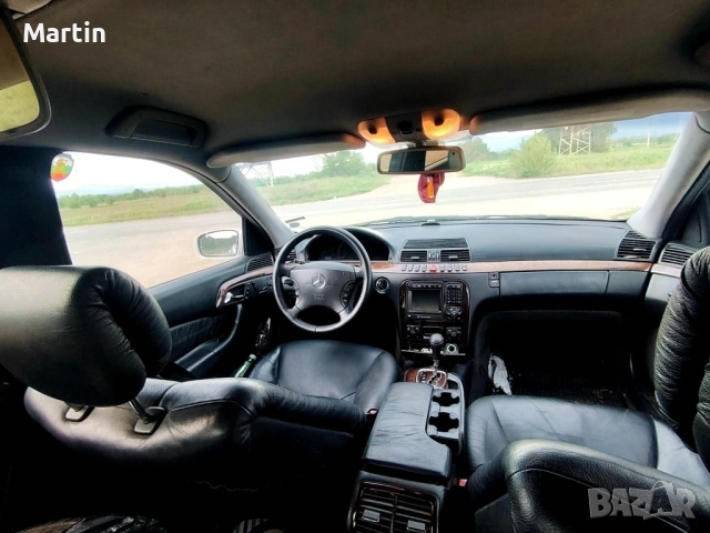 Mercedes Benz S-Class 3.2 W220 /  газ-бензин, снимка 13 - Автомобили и джипове - 52395520