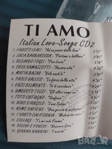 Ti Amo 2 - аудио касета музика, снимка 2 - Аудио касети - 54092812