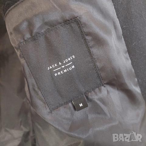 Мъжко вълнено палто JACK & JONES Jprblamelton размер М , снимка 6 - Палта - 52133057