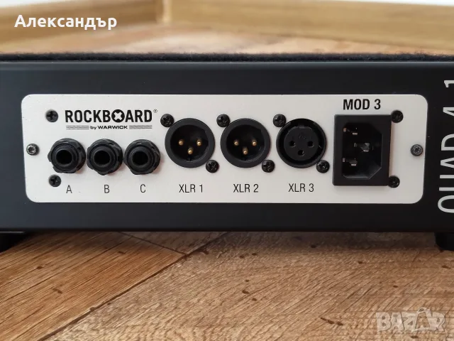 Педалборд Rockboard QUAD 4.1 + MOD3, снимка 5 - Китари - 55742971