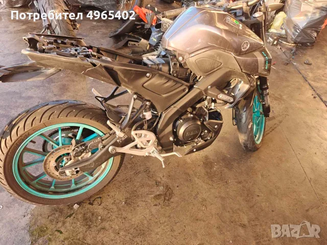 MT 125 на части