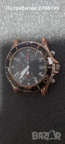 Часовник с хронограф , снимка 3 - Мъжки - 51085503