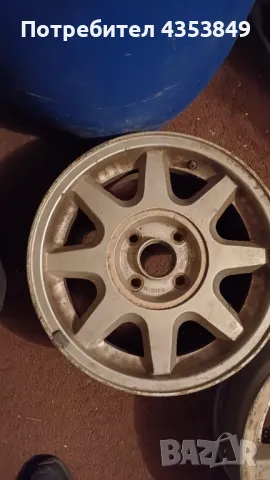 4 броя джанти 15ки за Фиат , Алфа , Ланча, снимка 4 - Гуми и джанти - 48795953