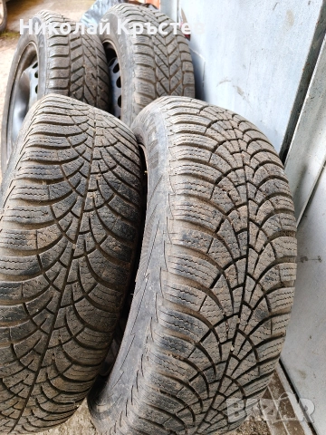Джанти с гуми 15цола,185/65/15,Зимни гуми, снимка 2 - Гуми и джанти - 52969970