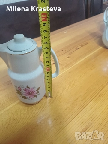 Кана нова порцелан, стените са 4мм дебели, снимка 2 - Кани - 53266463