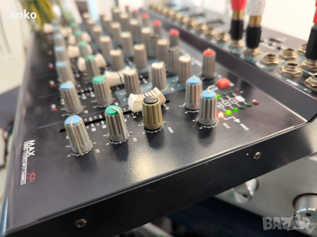 Миксер смесител пулт за музика Mark max , снимка 12 - Ресийвъри, усилватели, смесителни пултове - 54250847