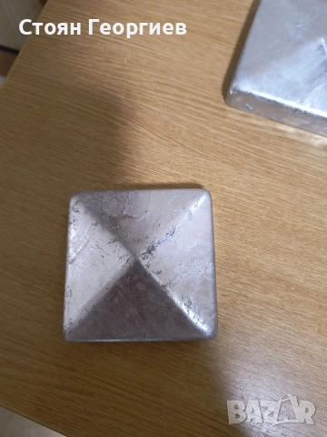 Капачки за стълбове 91x91 мм - 10 броя капачки с винтове цената е за всички, снимка 2 - Други стоки за дома - 53250479