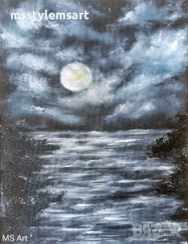Спокойствието на нощта " Картина 