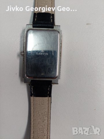 Мъжки дизайнерски ръчен часовник Lanvin, снимка 3 - Мъжки - 34393928