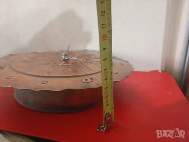 Винтидж стенен часовник, снимка 5 - Антикварни и старинни предмети - 54013130