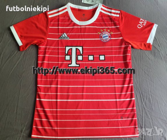 ПРОМО - Байерн Мюнхен титулярна НОВА тениска сезон 2022/2023, снимка 4 - Спортни дрехи, екипи - 22105131