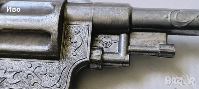 Изцяло метален револвер с капси Наган 1895 СССР , снимка 3 - Колекции - 52569778