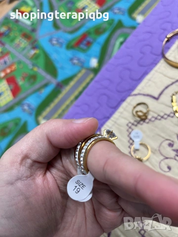 Лот нови бижута от неръждаема стомана , снимка 5 - Бижутерийни комплекти - 53946922