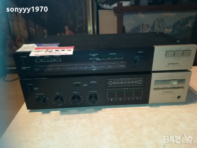 pioneer ampli & pioneer tuner-japan 0512202017, снимка 2 - Ресийвъри, усилватели, смесителни пултове - 31027529