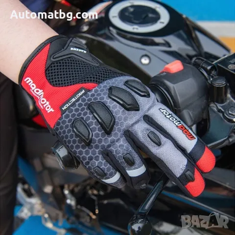 Мото ръкавици Automat, PA512, 2бр, Жълт, L, XL и XXL, снимка 4 - Аксесоари и консумативи - 49325276