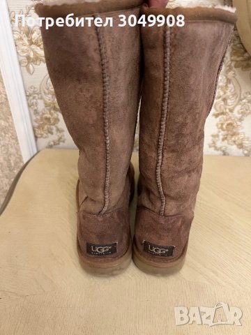 Ботуши UGG естествен велур, снимка 3 - Дамски ботуши - 42843158