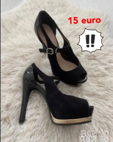 обувки сандали на ток 37 zara , снимка 6 - Дамски обувки на ток - 38069011