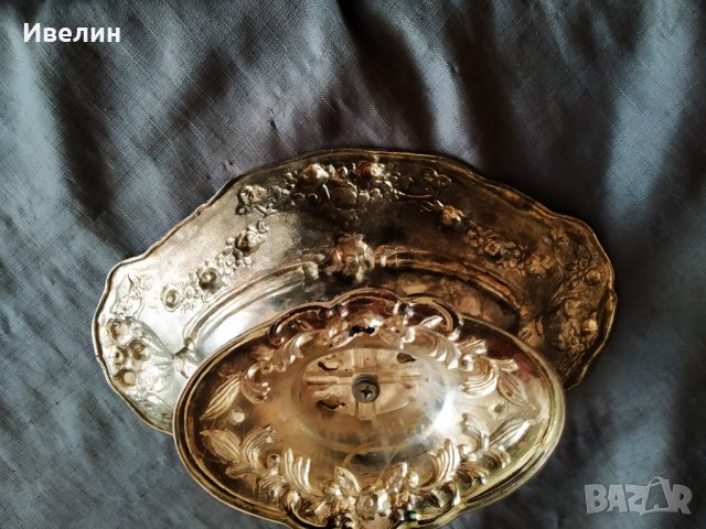 метална купа фруктиера арт деко, снимка 5 - Антикварни и старинни предмети - 30885795