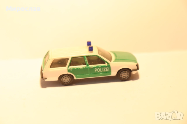 HERPA 1/87 H0 OPEL REKORD POLICE ПОЛИЦИЯ КОЛИЧКА МОДЕЛ, снимка 4 - Колекции - 52722278