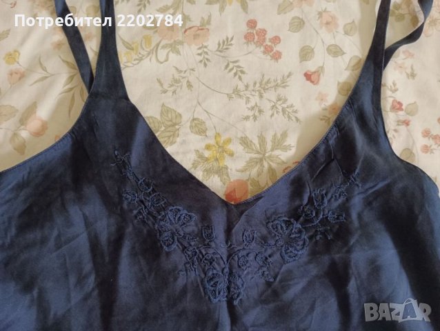 Нощница естествена коприна, снимка 2 - Нощници - 32712363