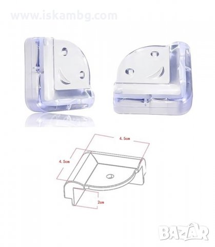 СИЛИКОНОВИ ПРЕДПАЗИТЕЛИ ЗА ЪГЛИ НА МАСА С УСМИВКА - КОД 3172, снимка 6 - Други стоки за дома - 33888558