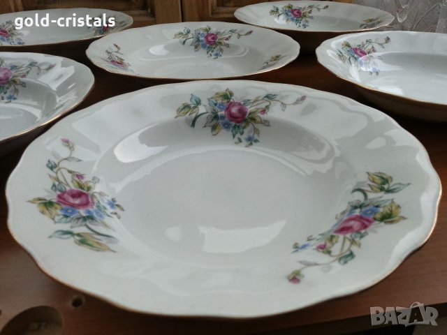  полски порцелан чинии дълбоки, снимка 2 - Антикварни и старинни предмети - 35109641