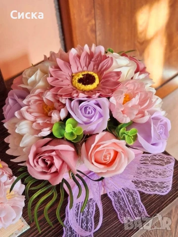 Страхотни цветни букети със сапунени цветя за всеки ваш специален повод💐